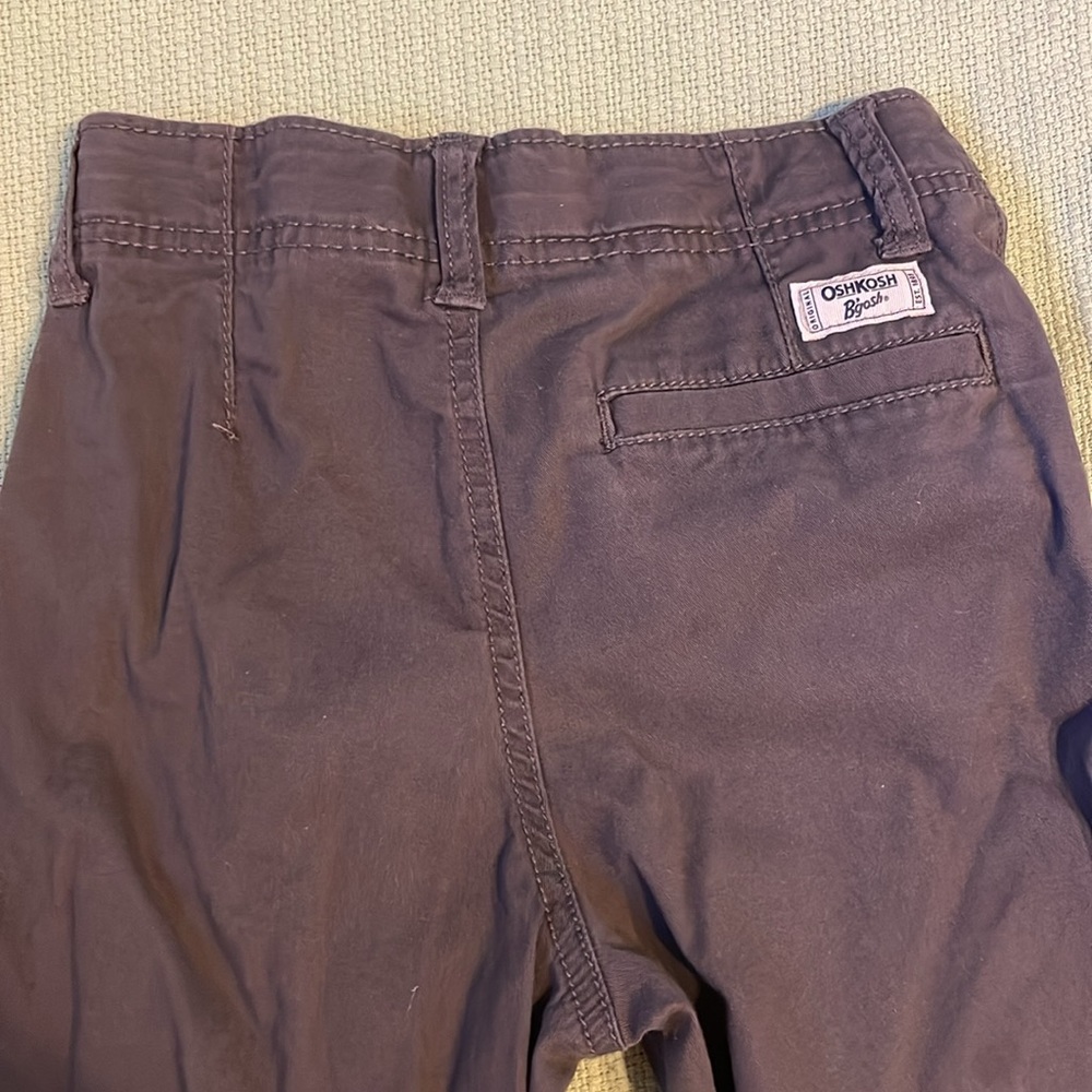 Boys size 7 dark grey casual pants. - Picture 3 of 3
